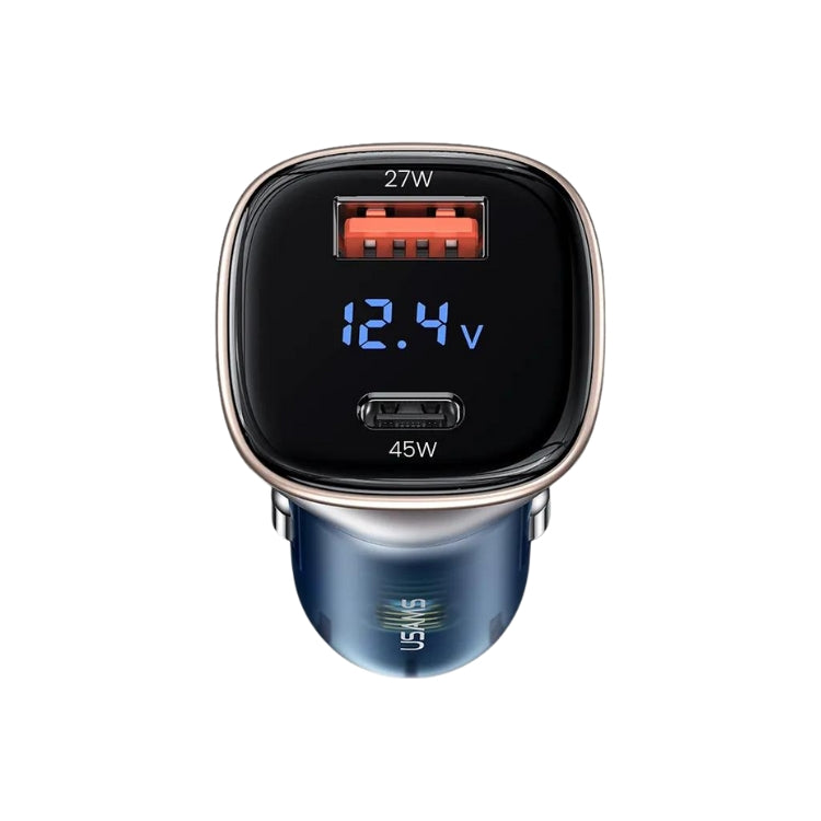 72W A+C DUEL PORTS DIGITAL DISPLAY FAST CAR CHARGER