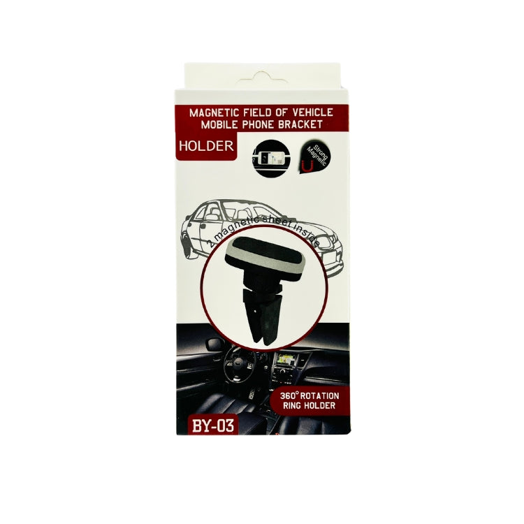 MAGNETIC FIELD OF VEHICLE MOBILE PHONE BRACKET HOLDER